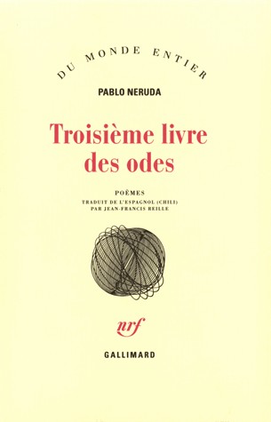 Le Troisième Livre des odes [9782070298037]
