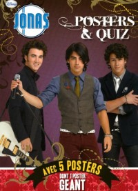 Jonas Posters et quiz : Avec 5 posters dont un poster géant