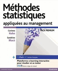 Méthodes statistiques appliquées au management : Pack Premium FR : Livre + eText + MyMathLab | version française - Licence étudiant 12 mois