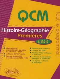 Histoire Geographie Premiere L Es & S