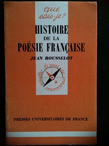 Histoire de la poésie française