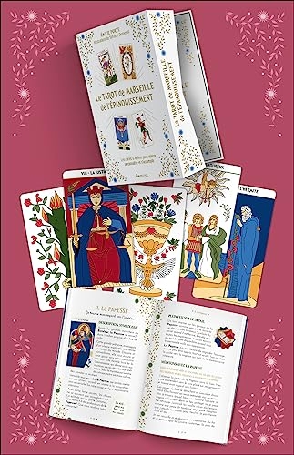 Le Tarot de Marseille de l'épanouissement - Les cartes & le livre pour mieux se connaître et s'accomplir - Coffret
