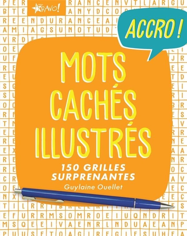 Mots cachés illustrés : Accro !