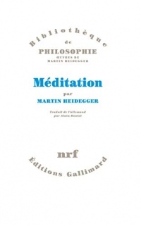Méditation (Œuvres de Martin Heidegger)