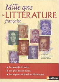 1000 ans de Littérature française