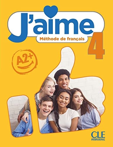 J'aime 4 - Niveau A2 - Livre de l'élève + Audio en ligne