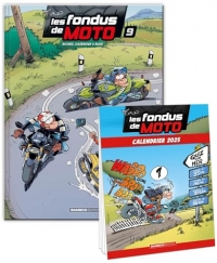 Les Fondus de moto - tome 09 + calendrier 2025 offert