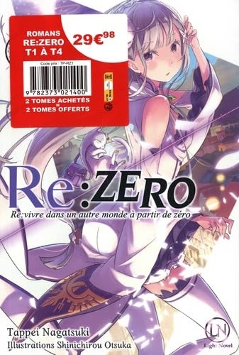 Pack Re : Zero T 01 & 04 ( 4ex pour le prix de 2ex )