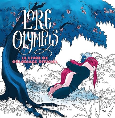 Lore Olympus - Le livre de coloriage officiel - livre de coloriage adulte du webtoon à succès de Rachel Smythe - idée cadeau originale