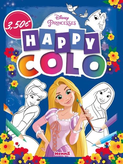 Disney Princesses – Happy Colo – Livre de coloriage – Dès 5 ans