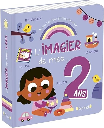 L'imagier de mes 2 ans – Éveil – Livre cartonné – Dès 2 ans