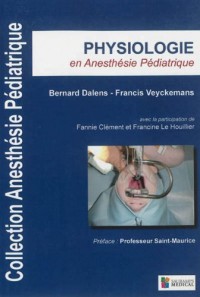 Physiologie en anesthésie pédiatrique