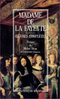 OEUVRES COMPLETES LA FAYETTE