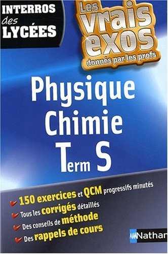 INTERROS LYCEES PHY-CHIM TER S