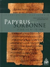 Papyrus de la Sorbonne : (P.Sorb. III n° 70-144) (1Cédérom)