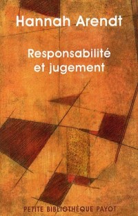 Responsabilité et jugement