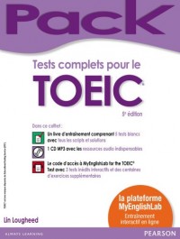 COFFRET Tests complets pour le TOEIC + MyEnglishLabFor the TOEIC Test