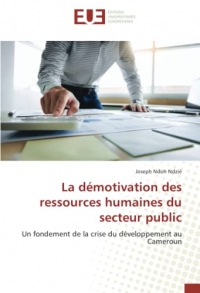 La démotivation des ressources humaines du secteur public: Un fondement de la crise du développement au Cameroun