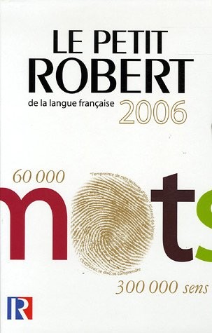 Coffret Le Nouveau Petit Robert Grand format : Dictionnaire alphabétique et analogique de la langue française