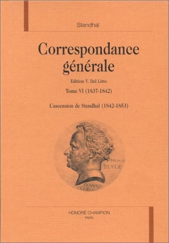 Correspondance générale, tome 6, 1837-1842