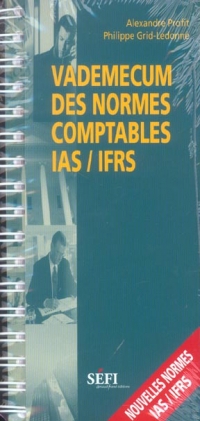 Vademecum des normes comptables IAS/IFRS