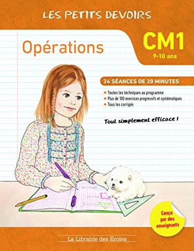 Les petits devoirs opérations CM1