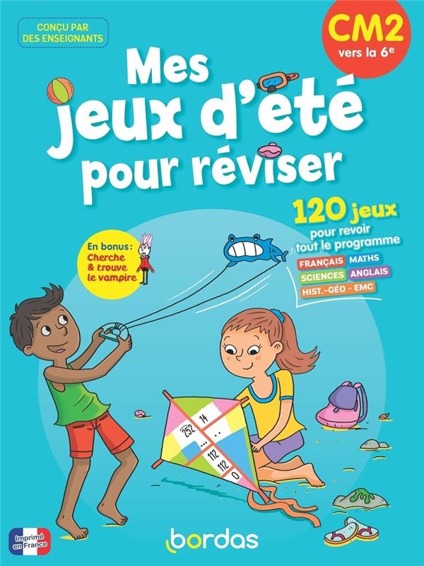 Mes jeux d'été pour réviser - Je rentre en 6e