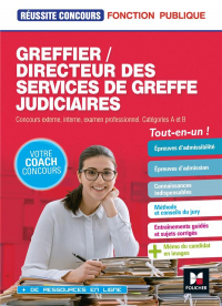 Reussite Concours - Greffier/Directeur des Services de Greffes Judiciaires - Preparation Complete