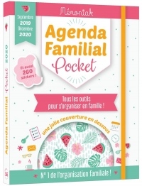 Agenda familial Mémoniak pocket 2019-2020