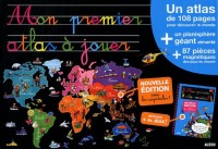 MON PREMIER ATLAS DU MONDE A JOUER (Nouvelle édition avec les capitales)