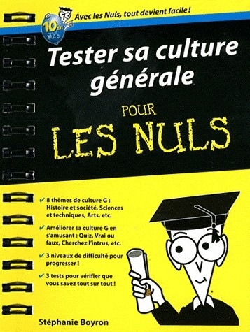 Tester sa culture générale Poche Pour les nuls