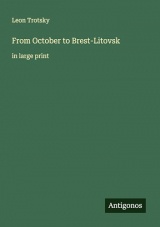 From October to Brest-Litovsk: in large print