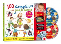 100 comptines et jeux dansés (2CD audio)