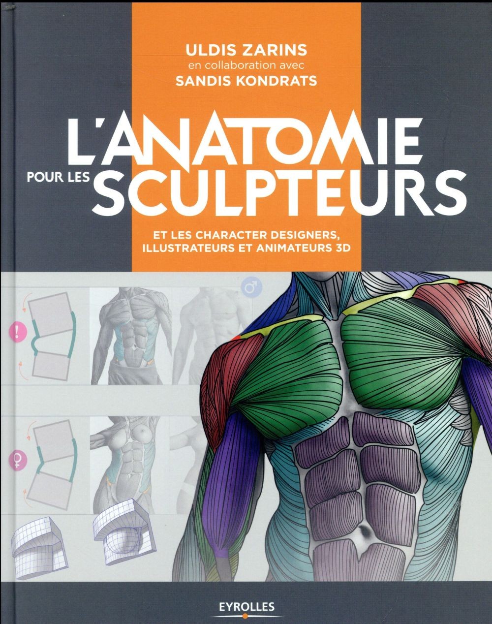 L'anatomie pour les sculpteurs: et les character designers, illustrateurs et animateurs 3D