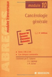 Cancérologie générale: Module 10