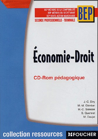 Ressources : Économie - Droit, 2ème BEP (guide pédagogique)