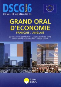 Grand oral d'économie français/anglais DSCG 6 : Anglais appliqué aux affaires