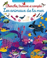 Cherche, trouve et compte Les animaux de la mer - Dès 3 ans