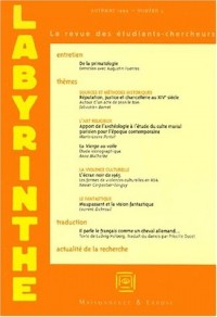 Labyrinthe, N° 4, Automne 1999 :