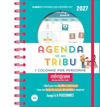 Agenda familial de ma tribu Mémoniak 2026/2027