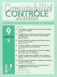 Comptabilite controle audit vol.9 t.2