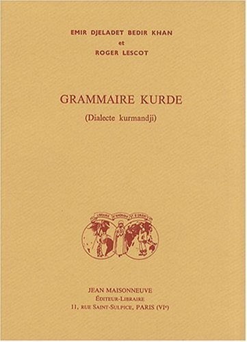 Grammaire kurde (dialecte kurmandji)