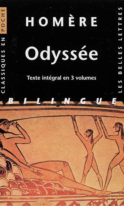 Odyssée Coffret en 3 volumes : Tome 1, Chants I à VII ; Tome 2, Chants VIII à XV ; Tome 3, Chants XVI à XXIV : Edition bilingue français-grec ancien