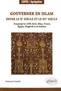 Gouverner en Islam entre le Xe Siècle et le XVe Siècle (Iraq jusqu'en 1258, Syrie, Hijaz, Yémen, Égypte, Maghreb et Al-Andalus)