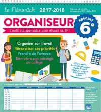 Organiseur Mémoniak Spécial 6e 2017-2018