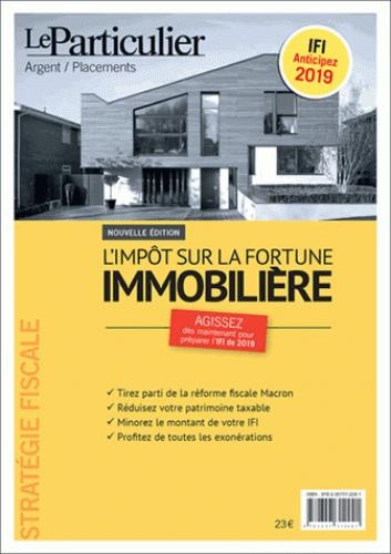 L'impôt sur la fortune immobilière 2018