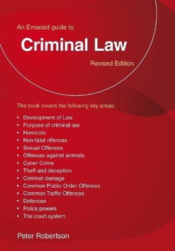 An Emerald Guide to Criminal Law: Revised Edition