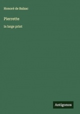 Pierrette: in large print