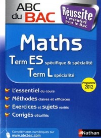 ABC du BAC Réussite Maths Term ES.L