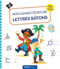 MON CAHIER D'ÉCRITURE - PIRATES